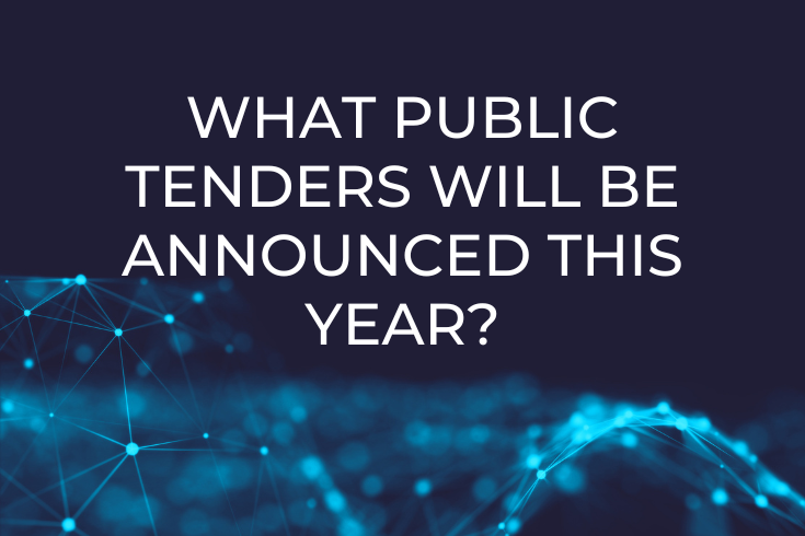 What public tenders will GACR be announcing this year?