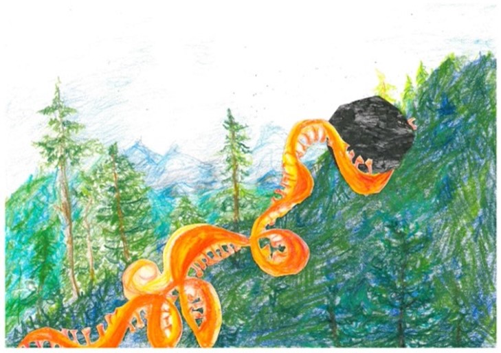 Ilustrace - Sisyfos