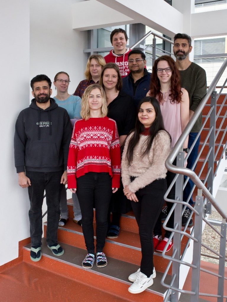 Týmová fotka skupiny Bioinformatika a systémová biologie (BioSys_BUT)